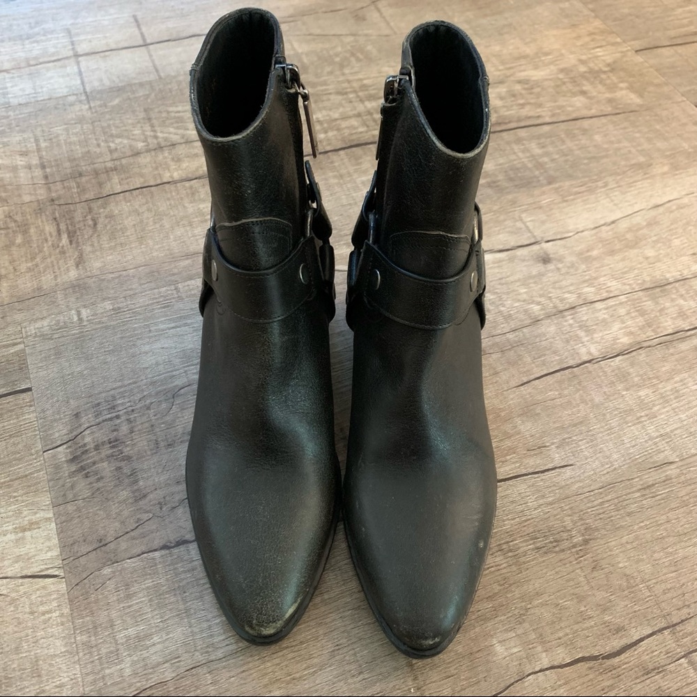 YSL harness boots